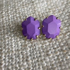 Kendra Scott violet morgan earrings